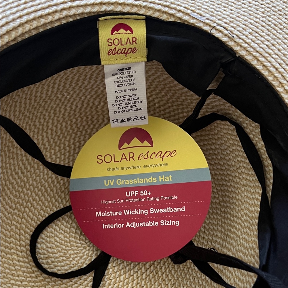Solar Escape UV Grasslands Hat - Tan - Picture 2 of 3